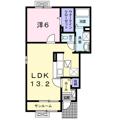 アルページュ 101【管理NO：1-023925301-01010】 ★家具家電は申し込み後に搬入します★ ★2026年08月下旬入居可能★の外観画像