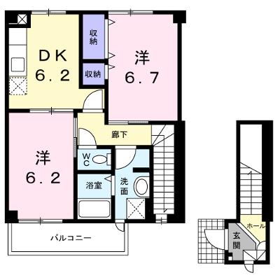 ニューシティ藤澤Ｃ棟 202【管理NO：1-007350203-02020】 ★家具家電は申し込み後に搬入します★の外観画像