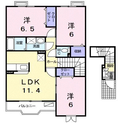 シューベルブ・メゾンＡ 202【管理NO：1-013406001-02020】 ★家具家電は申し込み後に搬入します 2026年08月下旬入居可能の外観画像