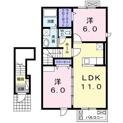デュナスティ・Ⅱ 202【管理NO：1-019574601-02020】 ★家具家電は申し込み後に搬入します★ ★2026年08月中旬入居可能★の外観画像