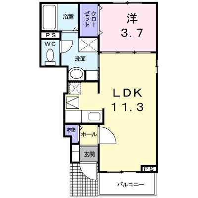 ＫＭ．２１１３ 103【管理NO：1-022387901-01030】 ★家具家電は申し込み後に搬入します★の外観画像