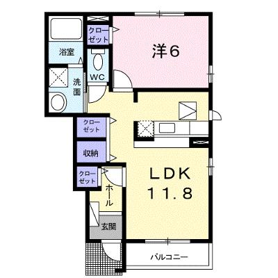 メゾン・ド・リオンＢ 102【管理NO：1-016469902-01020】 ★家具家電は申し込み後に搬入します★の外観画像