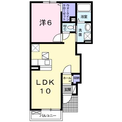 バック・パディ・フィールド 103【管理NO：1-016465001-01030】 ★家具家電は申し込み後に搬入します★の外観画像