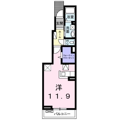 ル・ヴェルソー 102【管理NO：1-022192601-01020】 ★家具家電は申し込み後に搬入します★の外観画像