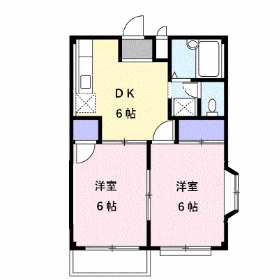 エルディム花月 101【管理NO：1-001410401-01010】 ★家具家電は申し込み後に搬入します★の外観画像