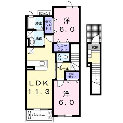 グリーン・レジデンス 202【管理NO：1-014406101-02020】 ★家具家電は申し込み後に搬入します 2026年07月下旬入居可能の外観画像