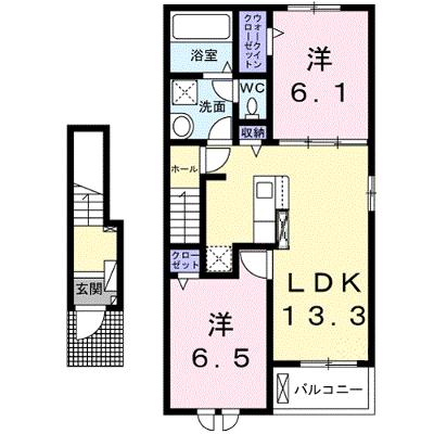 モーンガータ　Ａ 203【管理NO：1-027235601-02030】 ★家具家電は申し込み後に搬入します 2026年07月下旬入居可能の外観画像