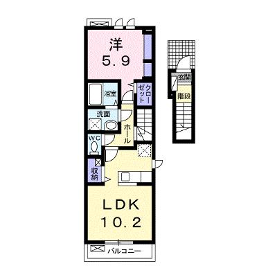ブリーゼ　Ⅱ 201【管理NO：1-021004701-02010】 ★家具家電は申し込み後に搬入します 2026年07月下旬入居可能の外観画像