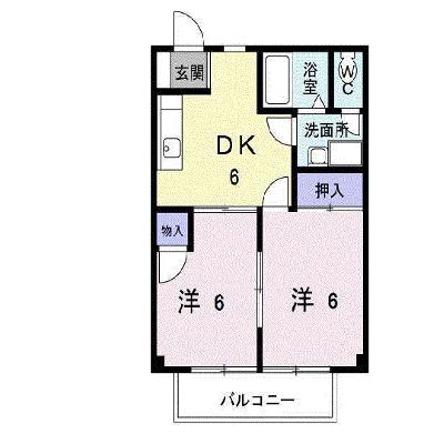 ミキハウスＢ 204【管理NO：1-007691602-02040】 ★家具家電は申し込み後に搬入します 2026年08月上旬入居可能の外観画像