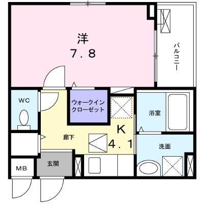ジョルニ　フェリーチェ 103【管理NO：1-025493501-01030】 ★家具家電は申し込み後に搬入しますの外観画像