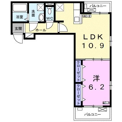 ファーストスプリング 202【管理NO：1-027043701-02020】 ★家具家電は申し込み後に搬入します 2026年07月下旬入居可能の外観画像
