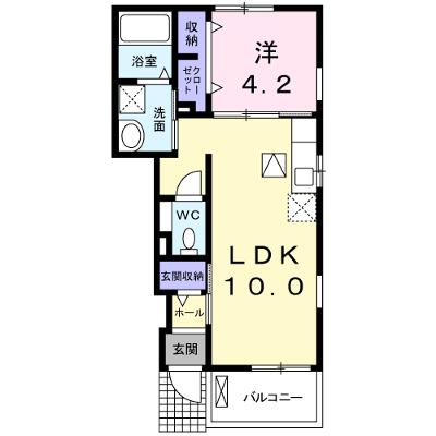 ブリーズ　ヒル　Ⅰ 102【管理NO：1-020766301-01020】 ★家具家電は申し込み後に搬入します★の外観画像