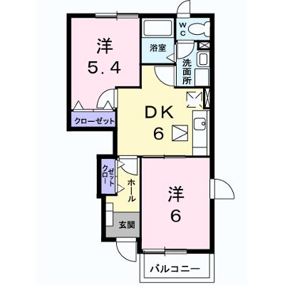 ヴェルカーザⅡ 103【管理NO：1-010313902-01030】 ★家具家電は申し込み後に搬入します★の外観画像
