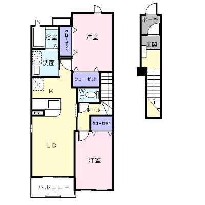 サニーレジデンスＡ 202【管理NO：1-014277401-02020】 ★家具家電は申し込み後に搬入します 2026年08月上旬入居可能の外観画像