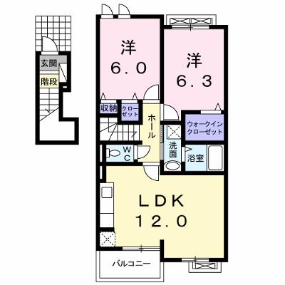 レジデンス　アシナ 202【管理NO：1-017894701-02020】 ★家具家電は申し込み後に搬入します★の外観画像