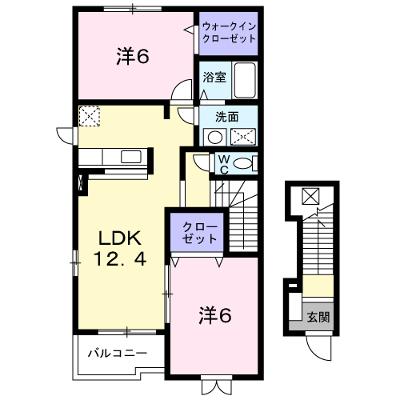 フォルテシモ 201【管理NO：1-014969001-02010】 ★家具家電は申し込み後に搬入します 2026年07月中旬入居可能の外観画像