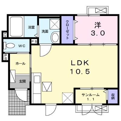 シュエット 103【管理NO：1-020177201-01030】 ★家具家電は申し込み後に搬入します 2026年07月中旬入居可能の外観画像