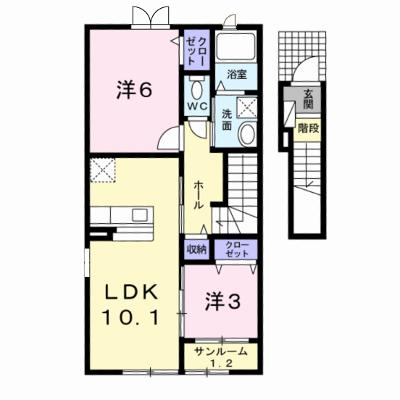ジローエムＴＡ 204【管理NO：1-021612401-02040】 ★家具家電は申し込み後に搬入します 2026年08月下旬入居可能の外観画像
