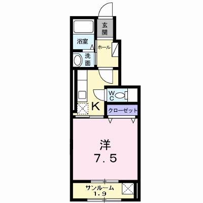 ジュラフ　Ｂ 104【管理NO：1-020397202-01040】 ★家具家電は申し込み後に搬入します★の外観画像