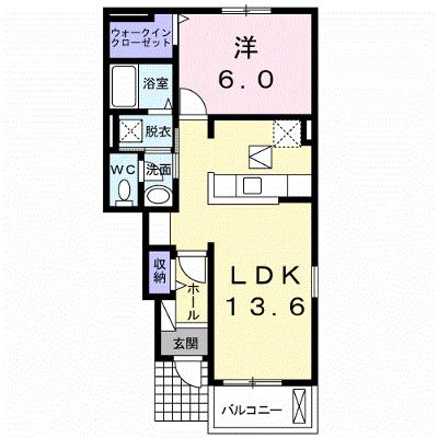 アルファインＦ 103【管理NO：1-019920301-01030】 ★家具家電は申し込み後に搬入します★の外観画像