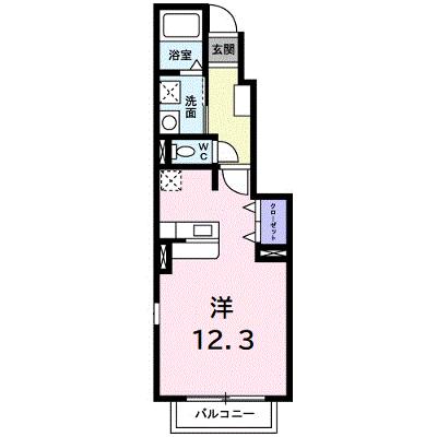 スペースＫⅡ 103【管理NO：1-016107702-01030】 ★家具家電は申し込み後に搬入します 2026年07月中旬入居可能の外観画像