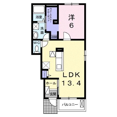 ハッピーフォレストⅠ 102【管理NO：1-022000101-01020】 ★家具家電は申し込み後に搬入します 2026年08月中旬入居可能の外観画像