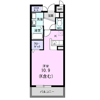 カーサ・ポプルス 202【管理NO：1-012239701-02020】 ★家具家電は申し込み後に搬入します 2026年08月中旬入居可能の外観画像