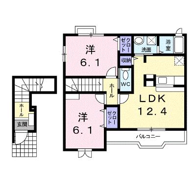 シュー．ラ．ニュアージュⅢ 201【管理NO：1-013137201-02010】 ★家具家電は申し込み後に搬入します 2026年08月上旬入居可能の外観画像