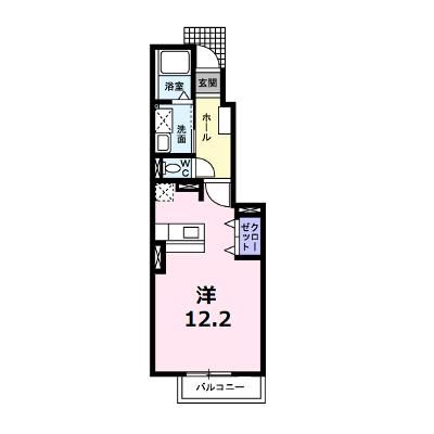 エクシードＫ 105【管理NO：1-015276201-01040】 ★家具家電は申し込み後に搬入します 2026年09月中旬入居可能の外観画像