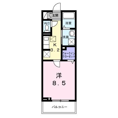 ハイドレンジア　くずは 103【管理NO：1-028411701-01030】 ★家具家電は申し込み後に搬入します★ ★2026年10月中旬入居可能★の外観画像