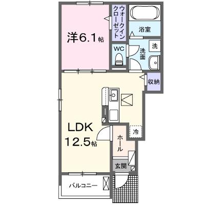 ＡＩＷＡ　しばはら 101【管理NO：1-026421601-01010】 ★家具家電は申し込み後に搬入します★の外観画像