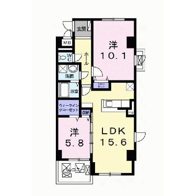 エアリーヒルズ芦屋 401【管理NO：1-019706501-04010】 ★家具家電は申し込み後に搬入します★の外観画像