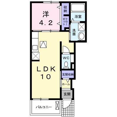 ヒロノハルカスＢ 102【管理NO：1-019475902-01020】 ★家具家電は申し込み後に搬入します 2026年07月下旬入居可能の外観画像