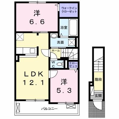 エグゼクスⅡ 201【管理NO：1-022741702-02010】 2026年07月中旬入居可能の外観画像