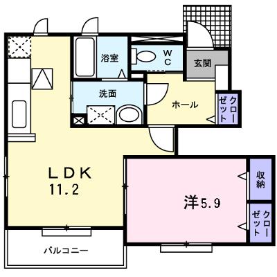 ラピュタＡ 103【管理NO：1-014898201-01030】 ★家具家電は申し込み後に搬入します 2026年08月下旬入居可能の外観画像