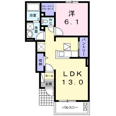 カルムメゾンⅡ 103【管理NO：1-018569202-01030】 ★家具家電は申し込み後に搬入します 2026年07月中旬入居可能の外観画像