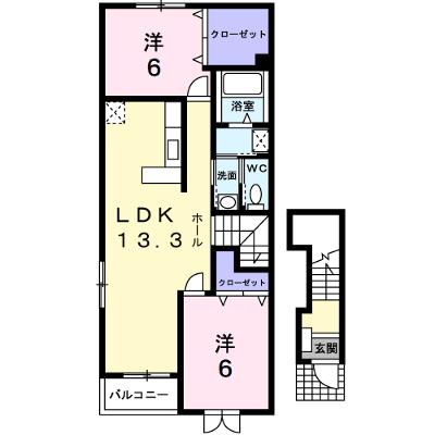 リュエルメゾンＴＹ 201【管理NO：1-012703901-02010】 ★家具家電は申し込み後に搬入します 2026年08月中旬入居可能の外観画像