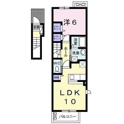 ラ・ロマネ 201【管理NO：1-021772501-02010】 ★家具家電は申し込み後に搬入します★の外観画像