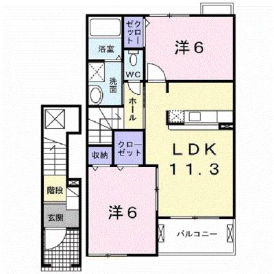 リュミエールＢ 202【管理NO：1-014390202-02020】 ★家具家電は申し込み後に搬入します★の外観画像