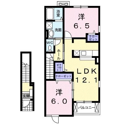 リトル・ノアＢ 204【管理NO：1-014881902-02040】 ★家具家電は申し込み後に搬入します 2026年07月中旬入居可能の外観画像