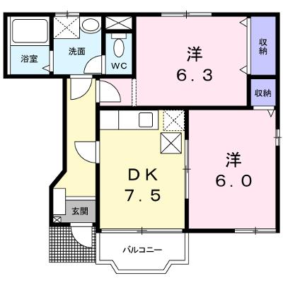 ミルクベッチ　Ｂ 102【管理NO：1-011839702-01020】 ★家具家電は申し込み後に搬入しますの外観画像