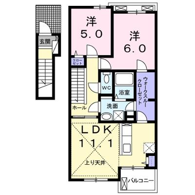 グリーングラスＢ 202【管理NO：1-023439201-02020】 ★家具家電は申し込み後に搬入します 2026年07月中旬入居可能の外観画像