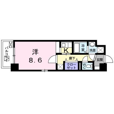 アルド－ル　庚午 501【管理NO：1-015136801-05010】 ★家具家電は申し込み後に搬入します★の外観画像
