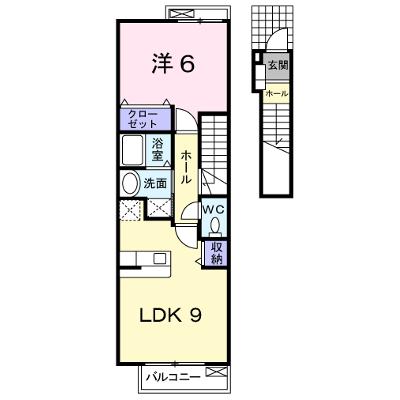 カレントハウス 205【管理NO：1-013831201-02040】 ★家具家電は申し込み後に搬入します★の外観画像