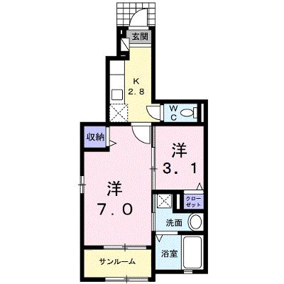 グランジュール 105【管理NO：1-023961801-01050】 ★家具家電は申し込み後に搬入します 2026年07月中旬入居可能の外観画像