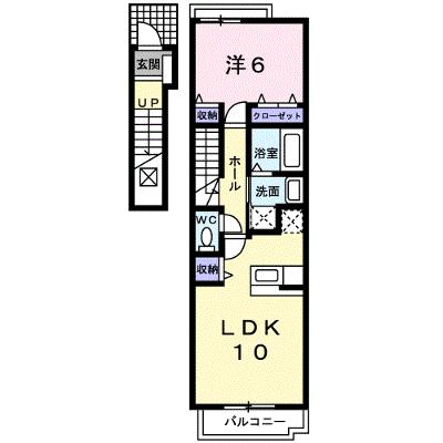 グレースヴィラⅣ 202【管理NO：1-016585104-02020】 ★家具家電は申し込み後に搬入しますの外観画像