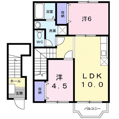 プレミール榎 203【管理NO：1-010493701-02030】 ★家具家電は申し込み後に搬入します★の外観画像