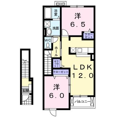 ベルコート市浜 202【管理NO：1-013568201-02020】 ★家具家電は申し込み後に搬入しますの外観画像