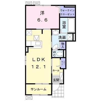 グラン　アムール　Ｂ 101【管理NO：1-026357402-01010】 ★家具家電は申し込み後に搬入します★の外観画像