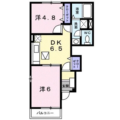 ヴィラ　ルミエ－ルＡ 101【管理NO：1-012489201-01010】 ★家具家電は申し込み後に搬入します★の外観画像